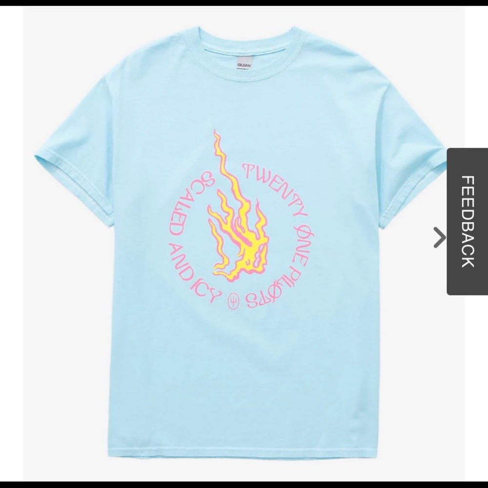 NWT Twenty One Pilots Scaled and Icy T-shirt